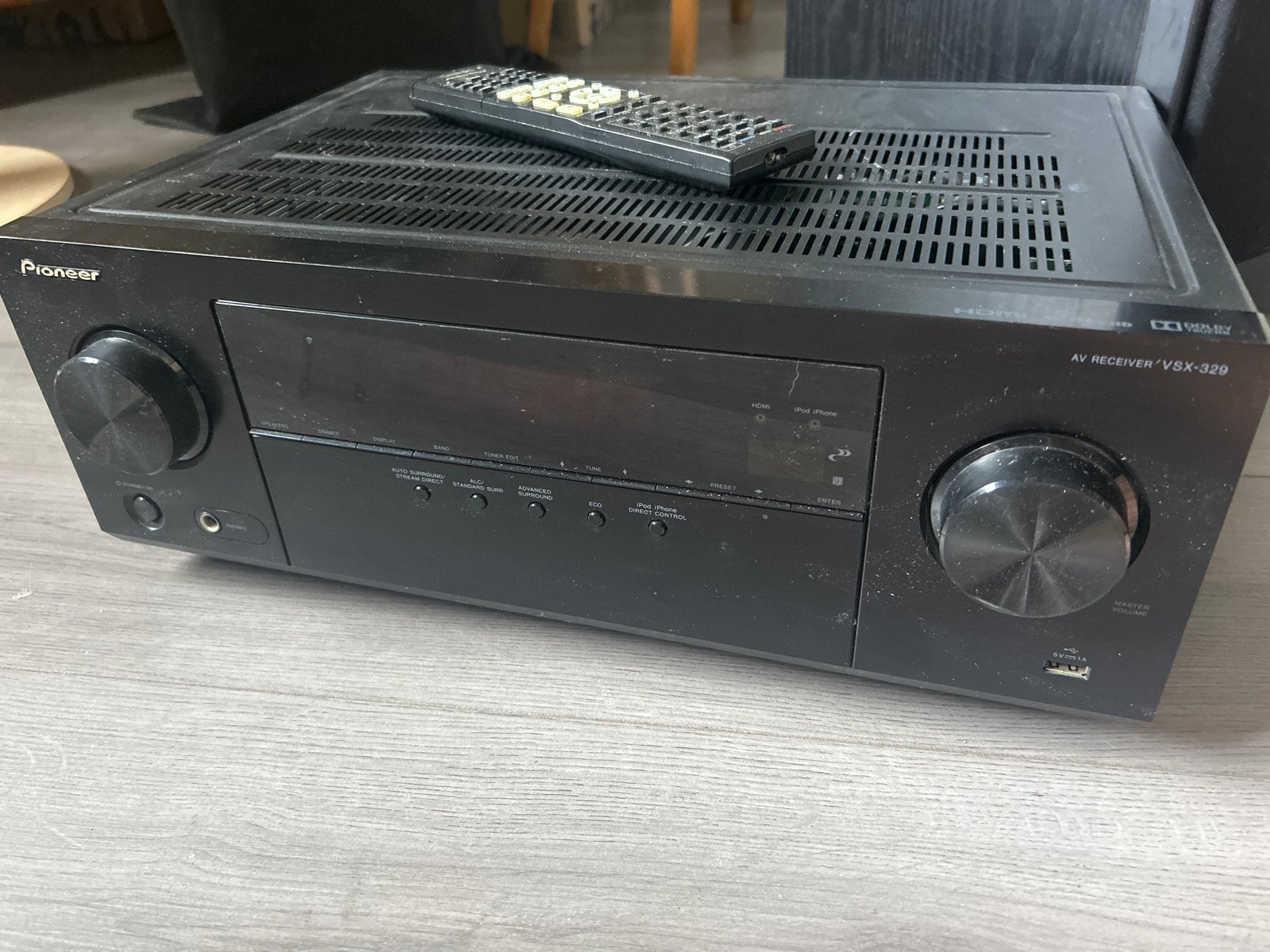 Pioneer VSX-329 AV Receiver - Gebruikt, Ophalen, Gebruikt, 60 tot 120 watt, Pioneer