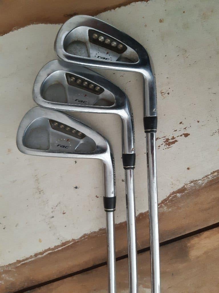 TaylorMade RAC lt ijzers 4 5 & 6.Goede grips. Per stuk €25, Sport en Fitness, Ophalen of Verzenden, Set