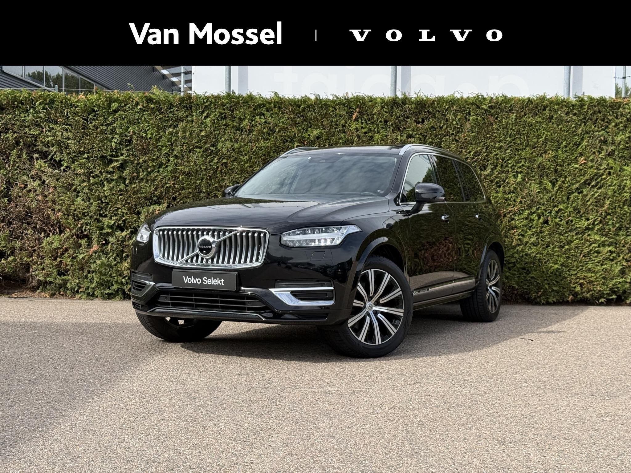 Volvo XC90 T8 Recharge AWD Inscription B&W Audio Luchtvering, Gebruikt, 4 cilinders, 7 stoelen, Zwart