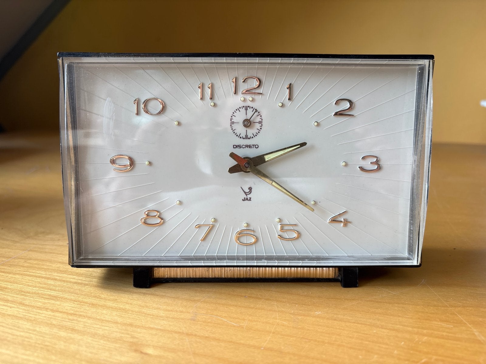 Vintage JAZ Discreto wekker - Decoratief object, Ophalen