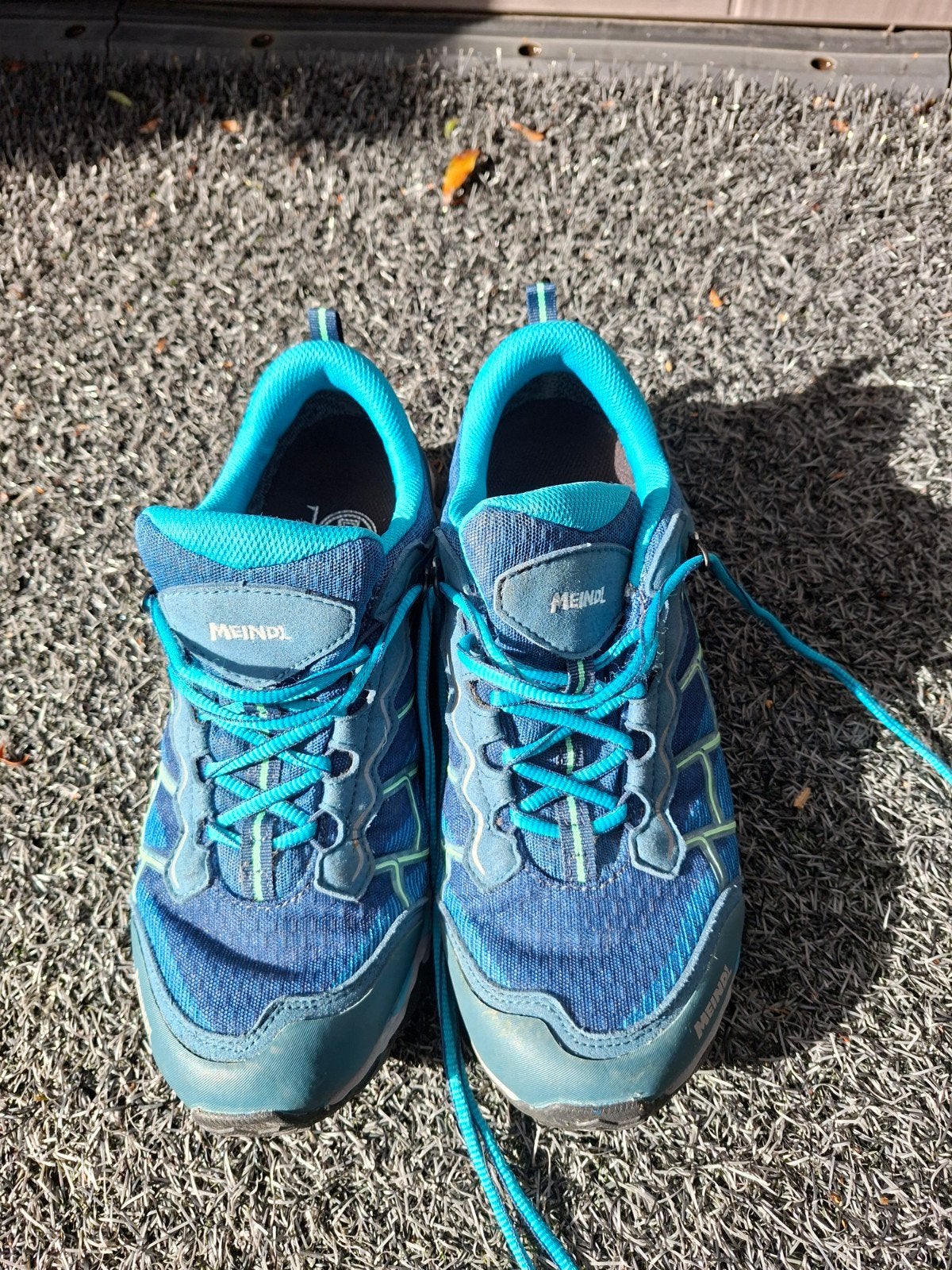 Meindl blauwe Wandelschoenen Maat 40, Meindl, Blauw, Zo goed als nieuw, Wandelschoenen