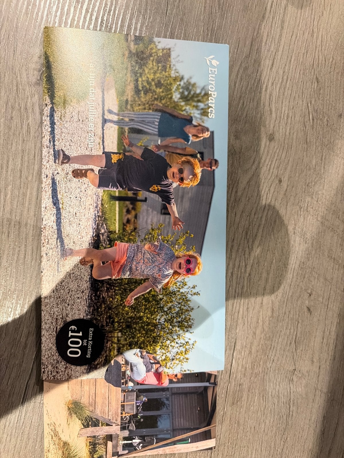 Tegoed bon europarcs 100 euro
