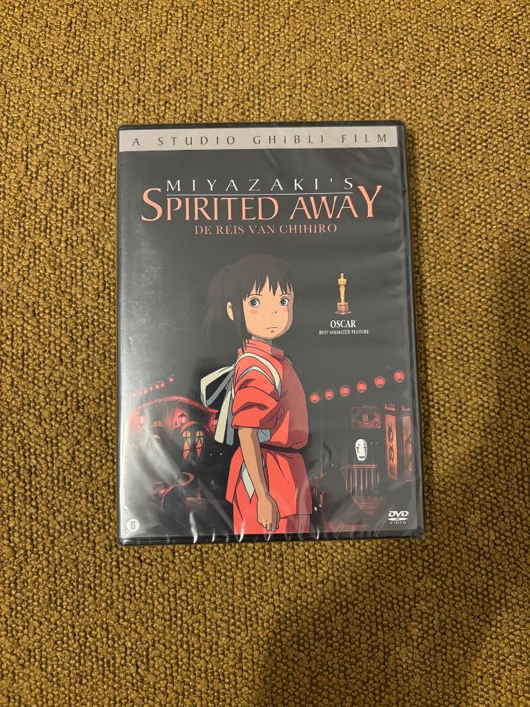 Spirited away dvd, Cd's en Dvd's, Dvd's | Tekenfilms en Animatie, Alle leeftijden, Ophalen of Verzenden, Zo goed als nieuw, Anime (Japans)