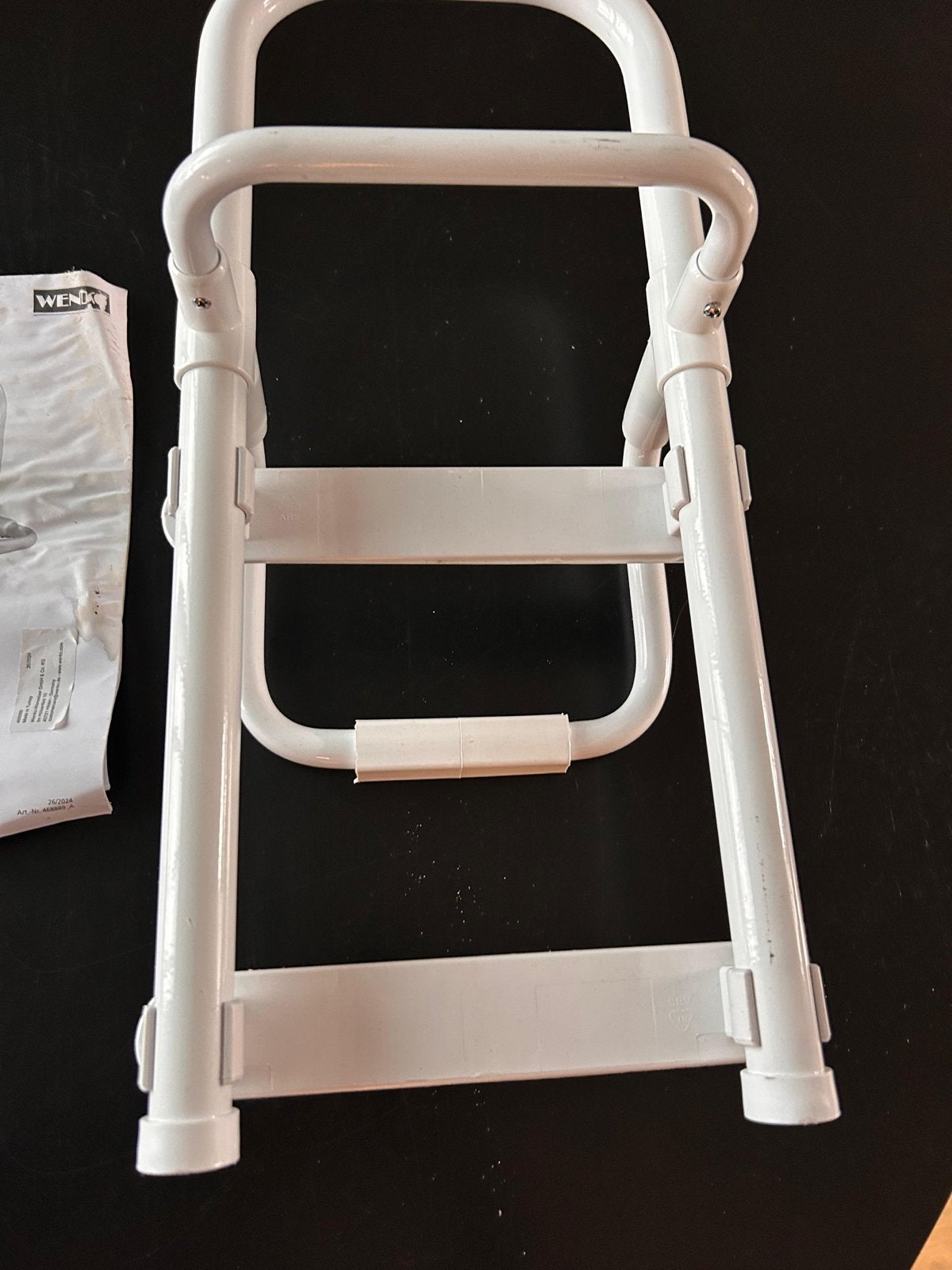 Wenko Secura bad instap wit, Ophalen
