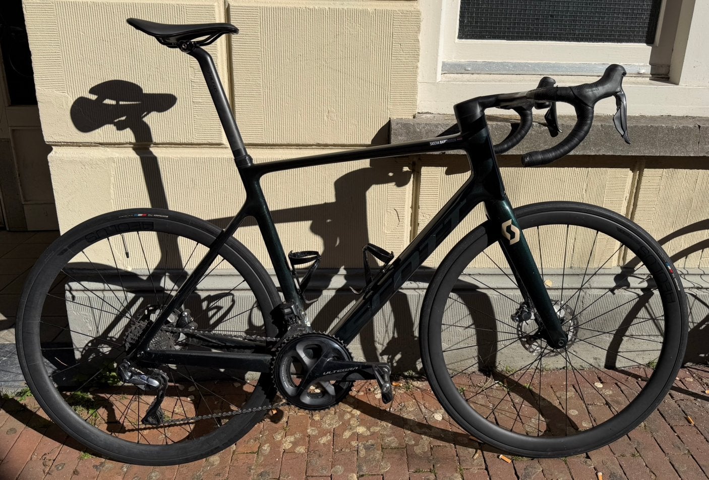 Scott Addict, Gebruikt, Carbon, Heren, 57 tot 61 cm