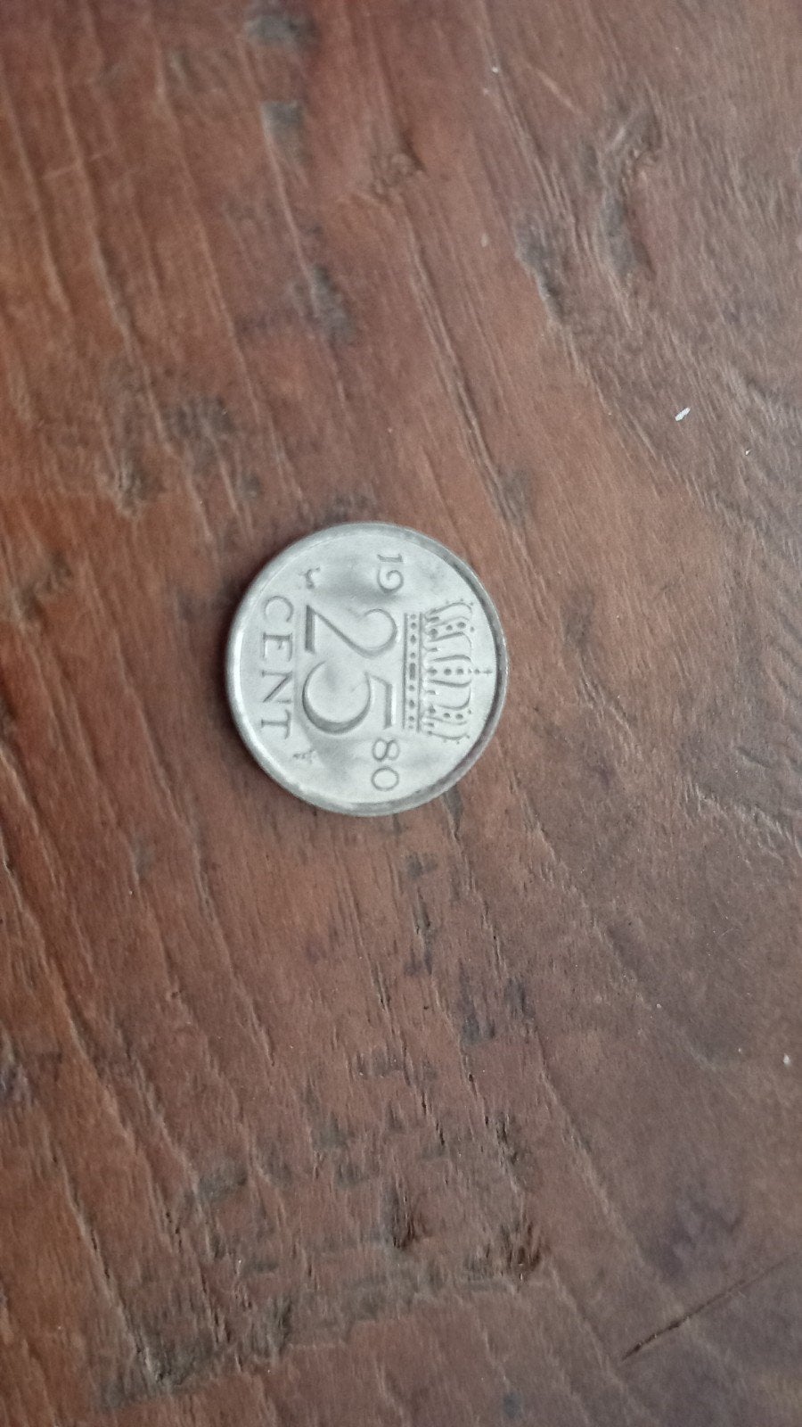 25 cent uit 1980, Verzenden