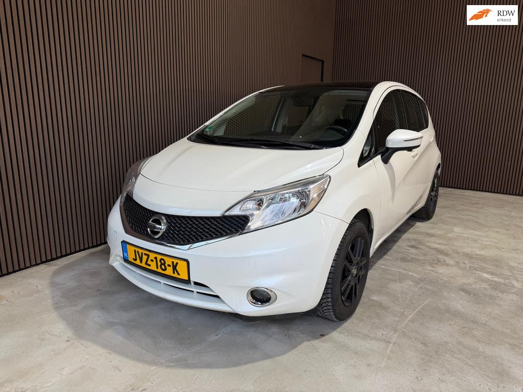 Nissan Note 1.2 Connect Edition Nieuwe koppeling en apk, Euro 5, 1198 cc, Wit, Start-stop-systeem