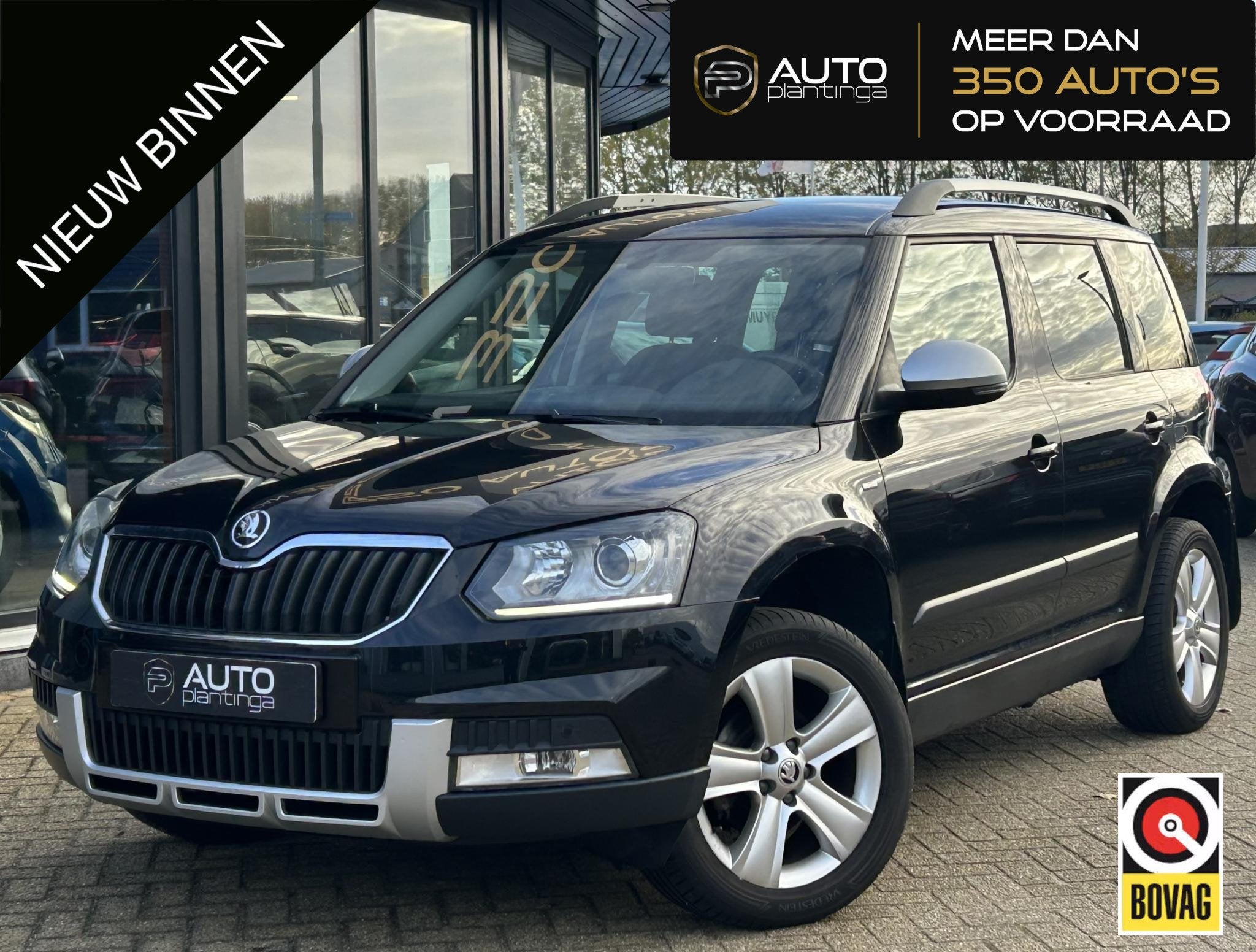 Skoda Yeti Outdoor 1.4 TSI Greentech JOY 125PK | LUXE | AUTO, Auto's, 125 pk, Euro 6, 4 cilinders, Zwart