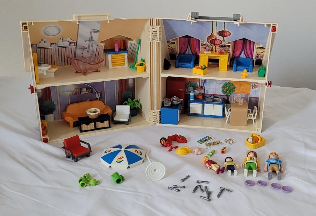 Playmobil meeneemhuisje vakantiehuisje, Kinderen en Baby's, Ophalen of Verzenden, Nieuw, Complete set