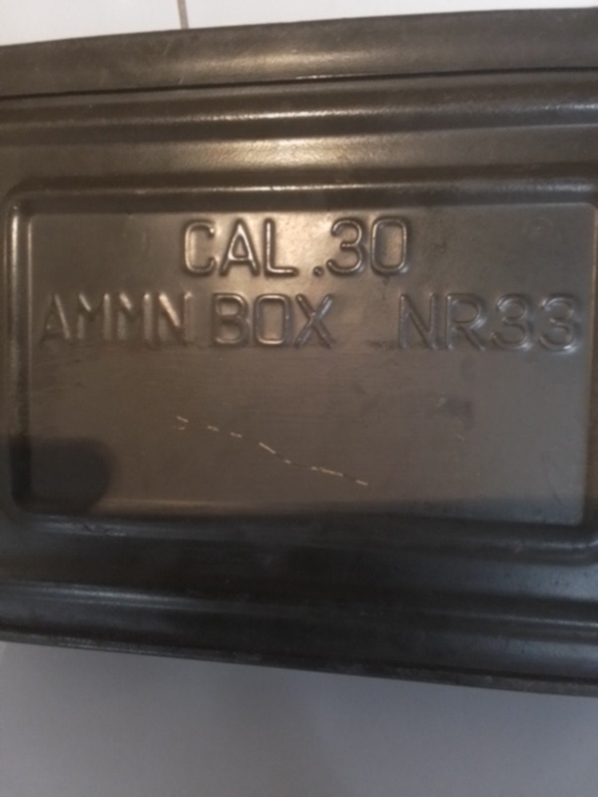 Metalen munitiekist Cal .30 AMMN BOX NR33, Ophalen of Verzenden
