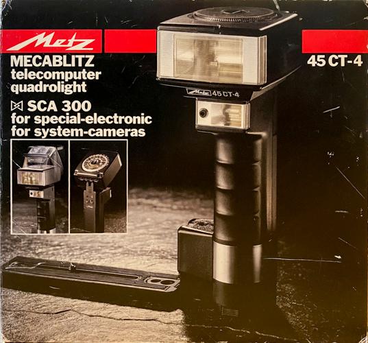 Metz Mecablitz 45 CT-4 (In originele doos), Audio, Tv en Foto, Fotografie | Flitsers, Ophalen of Verzenden, Zo goed als nieuw