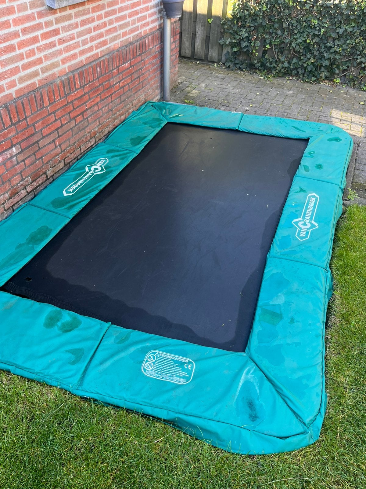 Gratis afhalen Trampoline Cranenbroek 3.10 x 2.10, Ophalen, Gebruikt