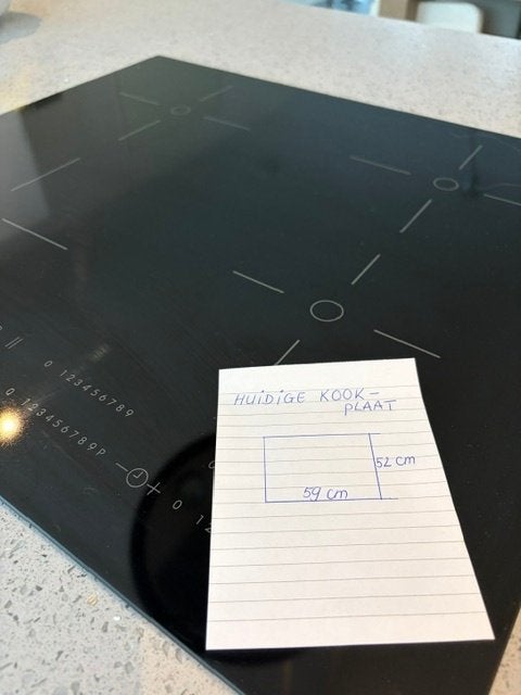 inductie kookplaat Ikea, Witgoed en Apparatuur, Ophalen, Gebruikt, 4 kookzones, Inductie