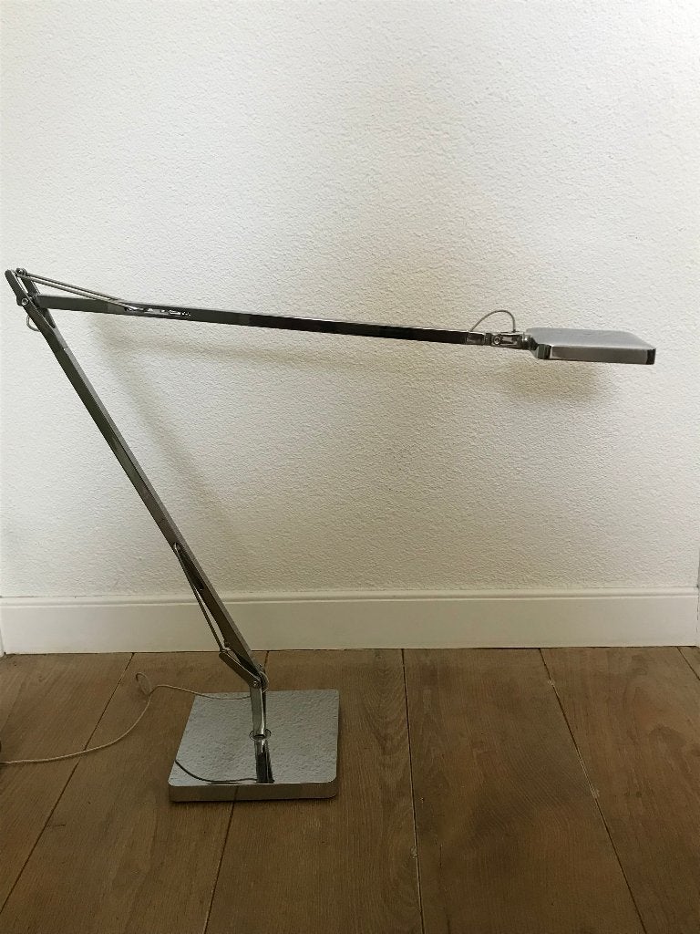 Flos Kelvin Chrome chroom LED bureaulamp lamp, Ophalen, Zo goed als nieuw, Nvt, Minder dan 100 cm