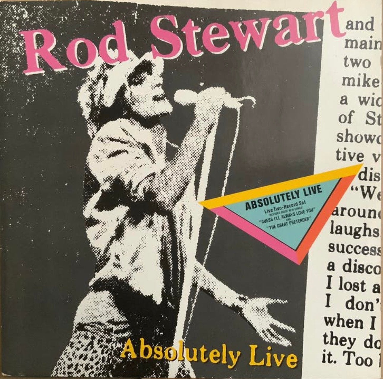 Vinyl Rod Stewart - Absolutely Live, Verzenden, Gebruikt, 12 inch, Poprock