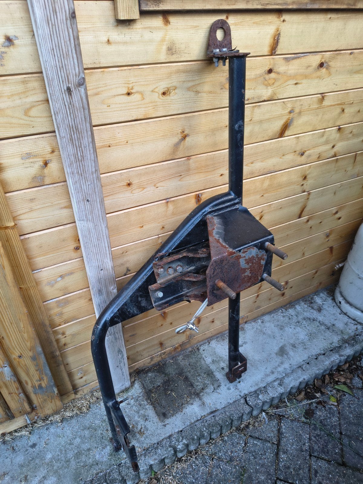 Swing Away Wiel Drager voor Land Rover Defender/Series, Ophalen, Gebruikt, Land Rover