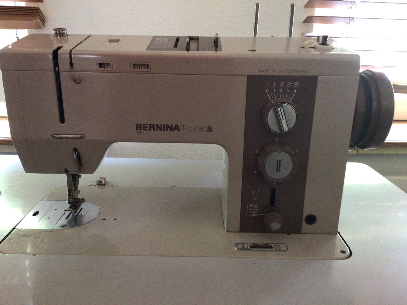 Bernina Favorit 940 Naaimachine met Efka Nährmotor, Ophalen of Verzenden, Gebruikt, Naaimachine, Bernina