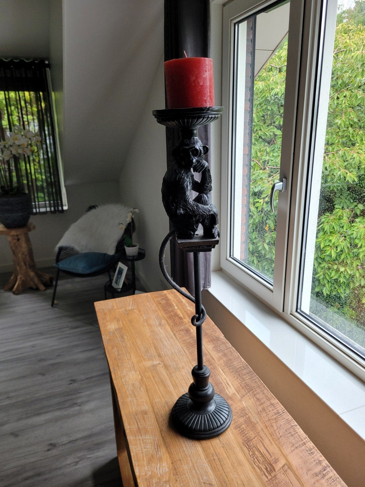 staande kandelaar 82cm hoog, Ophalen, Zo goed als nieuw, Kandelaar