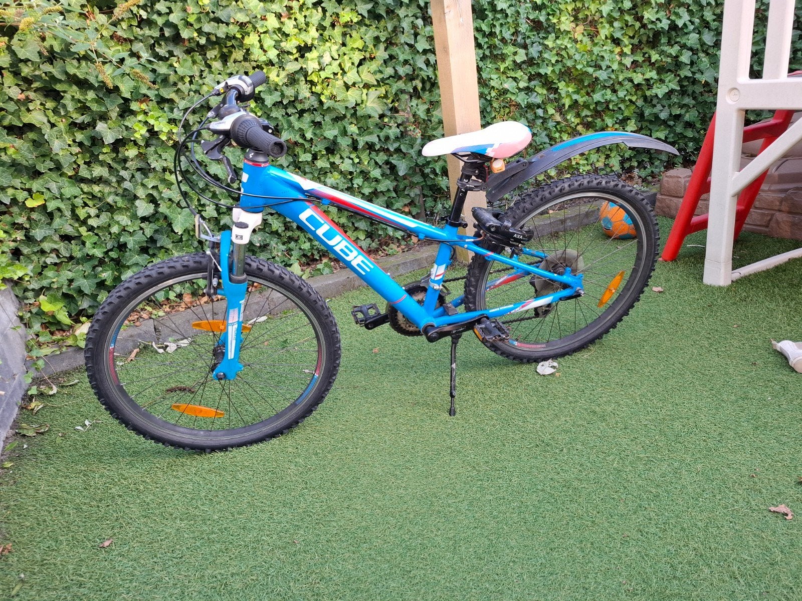 Cube Mountainbike Jongens 24 inch -Shimano 3x7 Versnellingen, Ophalen, Cube, Handrem, Gebruikt