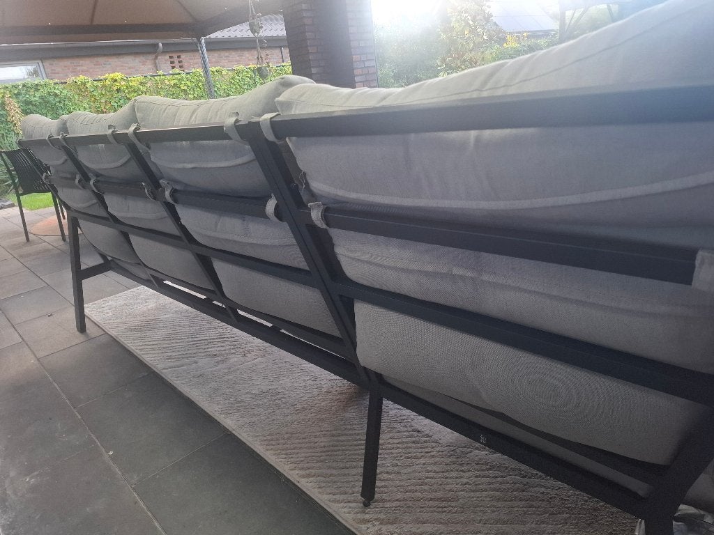Tuinset loungeset, Ophalen, Gebruikt, 6 zitplaatsen, Aluminium