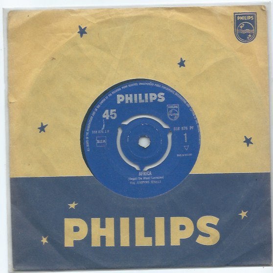 Nederbeat- The Jumping Jewels- Africa/ Twilight Time, Gebruikt, 7 inch, Ophalen of Verzenden, Pop