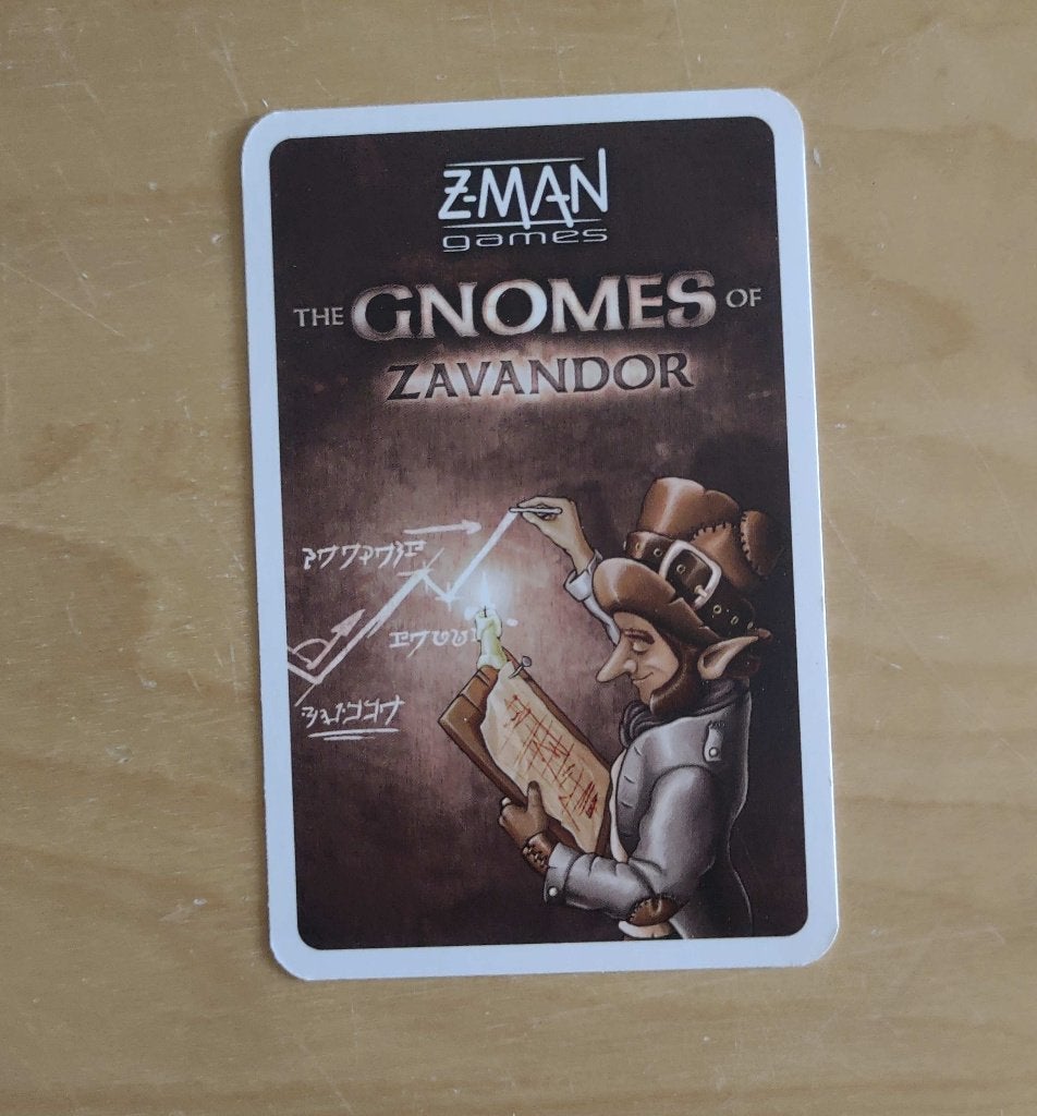 The Gnomes Of Zavandor promo, Een of twee spelers, Ophalen of Verzenden, Zo goed als nieuw