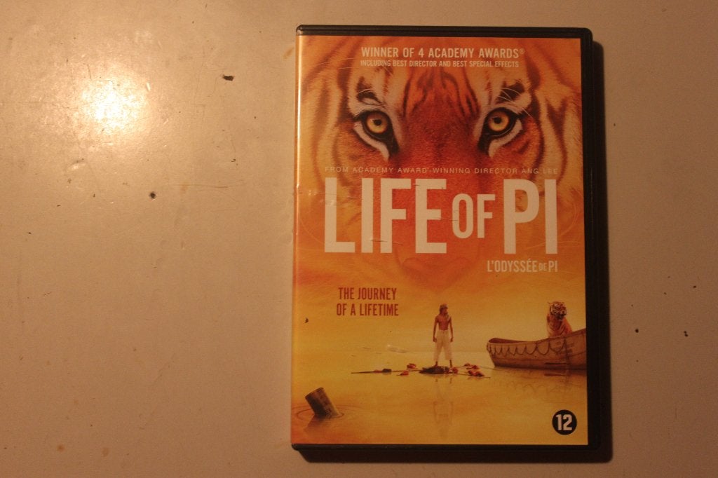 803x - dvd - life of pi - l odyssee de pi, Alle leeftijden, Ophalen of Verzenden, Gebruikt