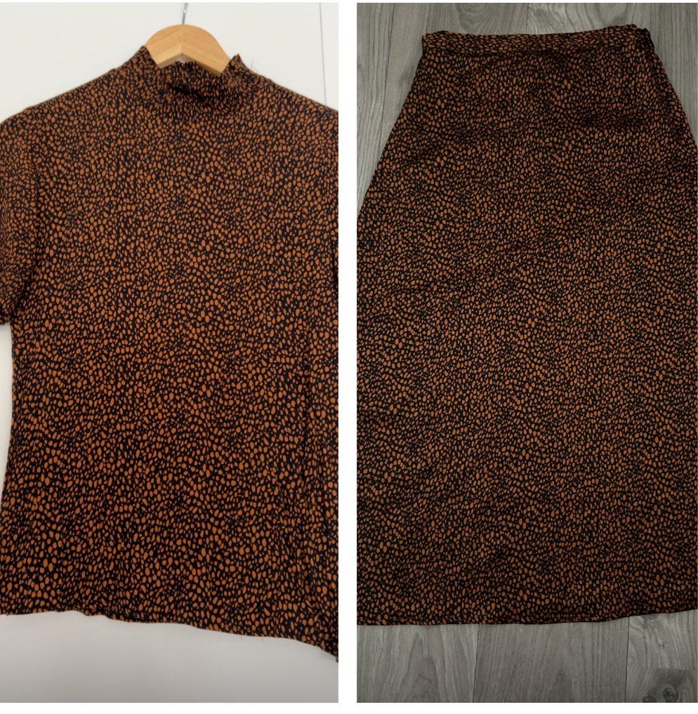 Setje Shoeby Eksept - rok & top - XS - in zeer goede staat, Kleding | Dames, Zwart, Ophalen of Verzenden, Zo goed als nieuw, Maat 34 (XS) of kleiner