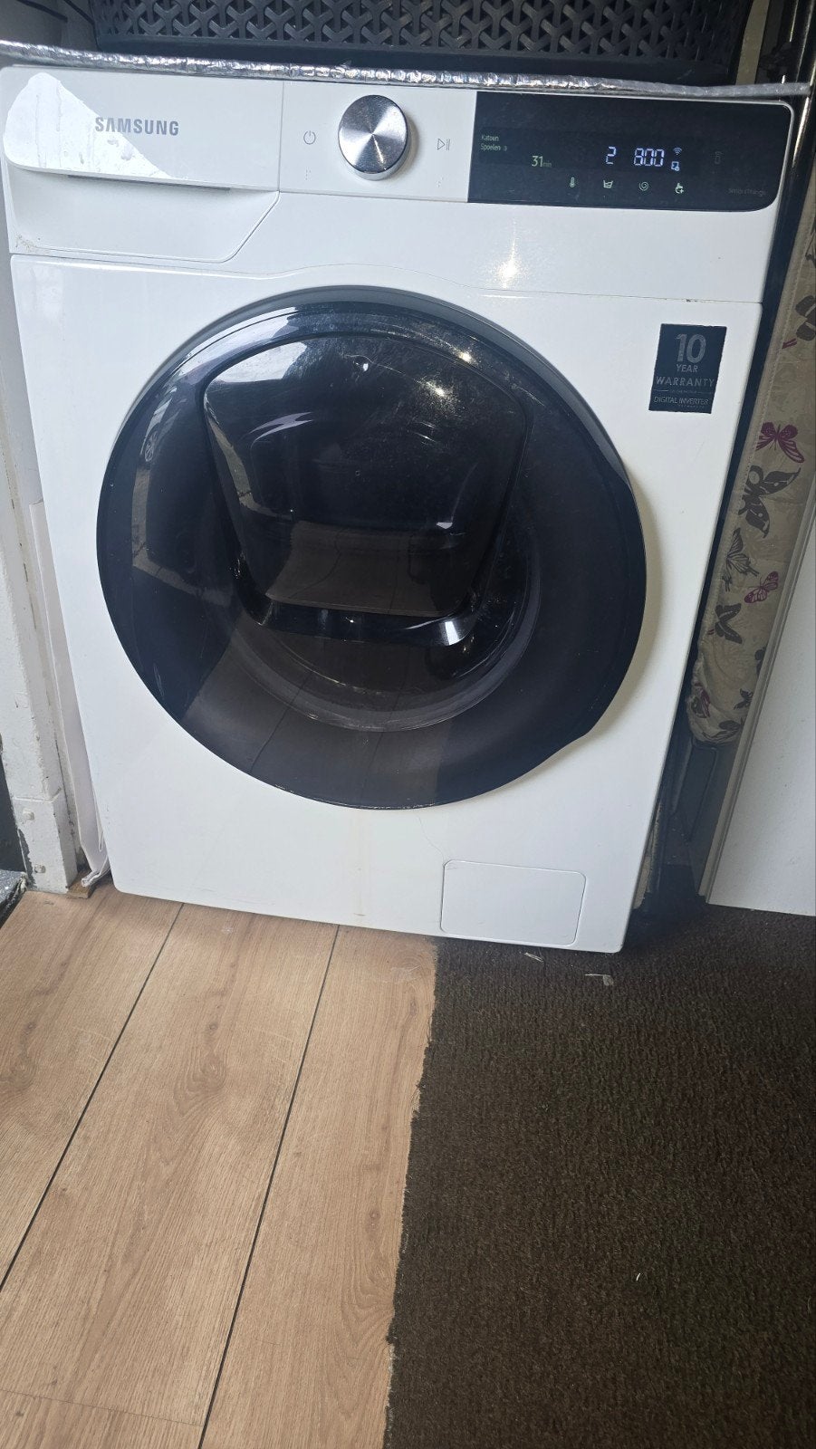 Samsung Wasmachine met  droger Digital, Witgoed en Apparatuur, Wasmachines, 8 tot 10 kg, Ophalen of Verzenden, 1200 tot 1600 toeren