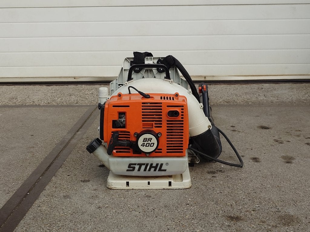 Stihl BR 400 ruggedragen bladblazer, Ophalen, Gebruikt, Stihl, Ruggedragen