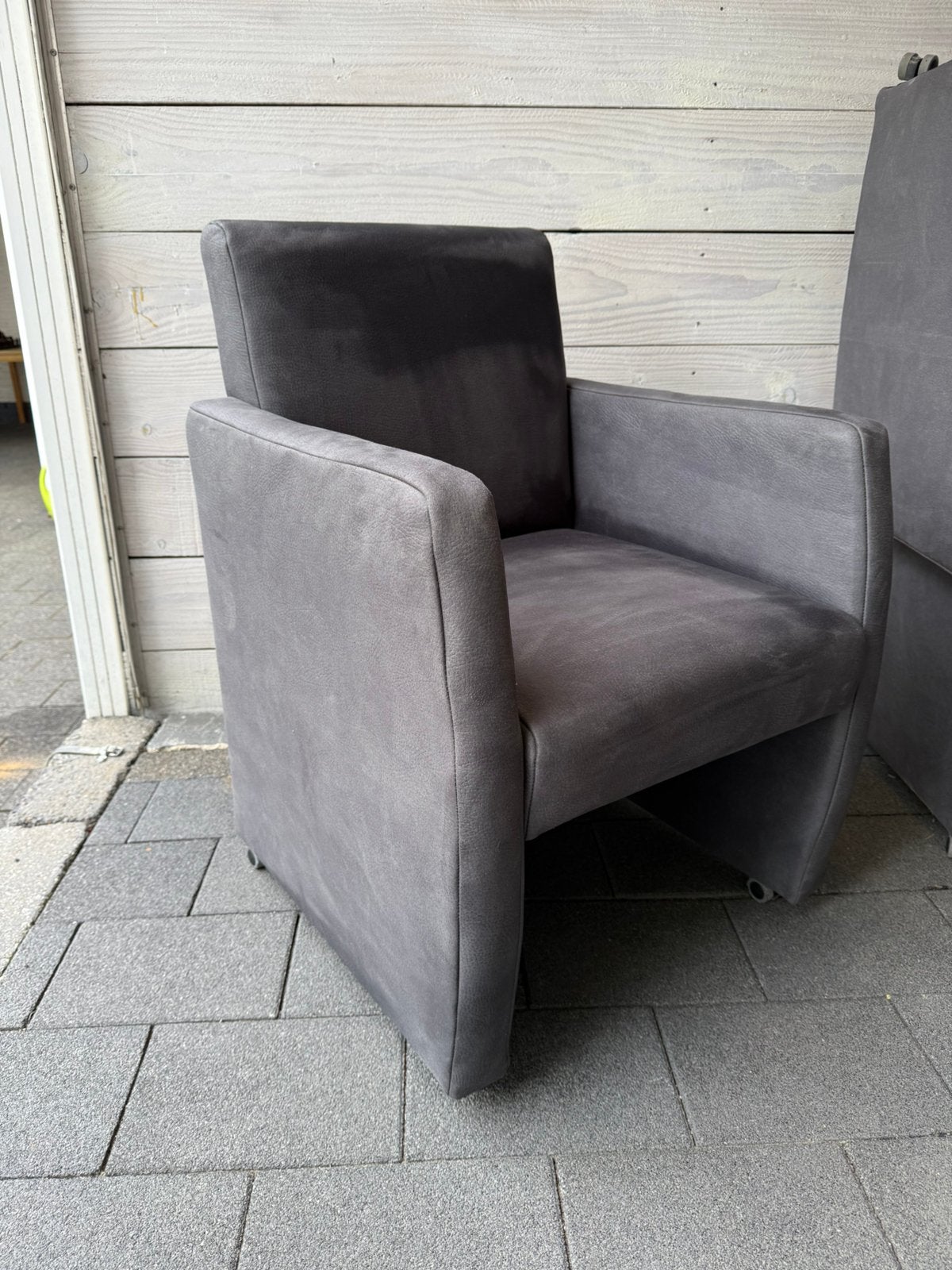 eetkamerstoelen grijs 10 stuks, Ophalen, Zo goed als nieuw, Stof