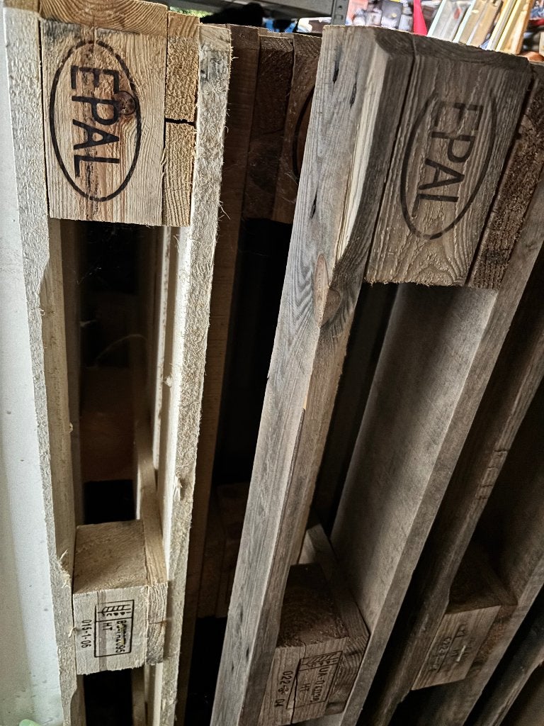 Euro pallets, Ophalen, Zo goed als nieuw, Pallet, Minder dan 200 cm