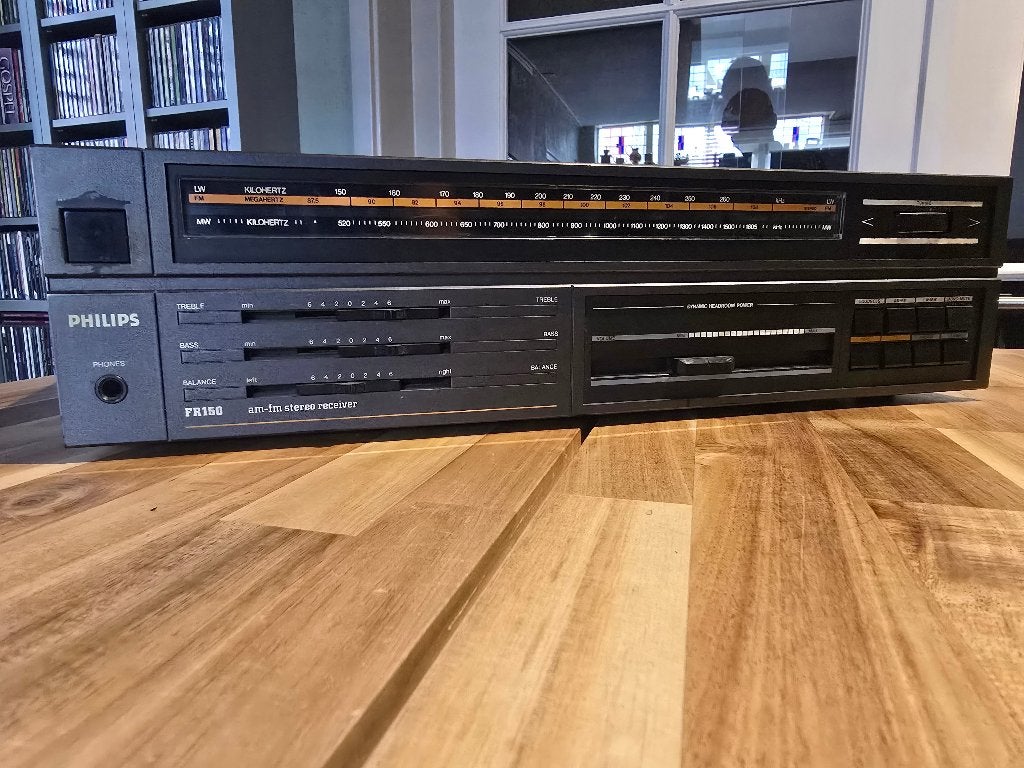 Philips FR150 Versterker - Faulty!, 60 tot 120 watt, Niet werkend, Stereo, Ophalen