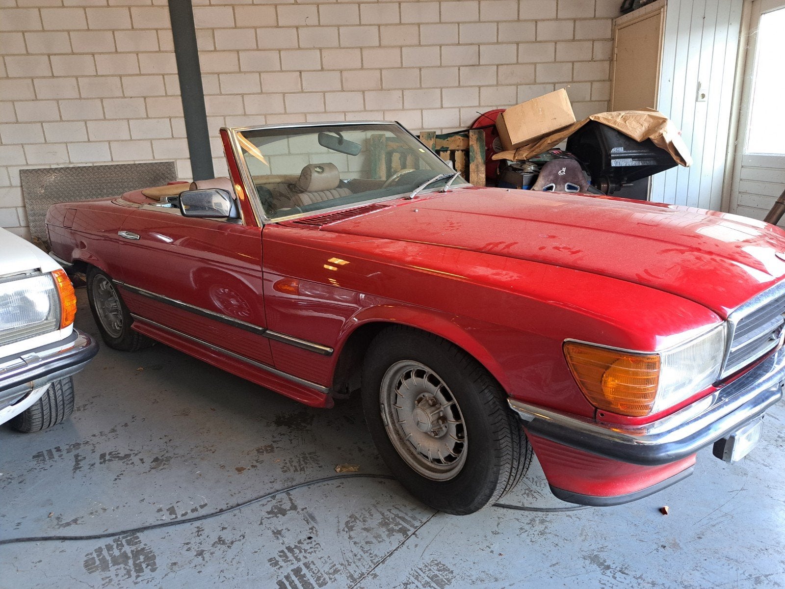 goedkoopste europese 500 sl van internet!107 type, Automaat, 8 cilinders, Cabriolet, Bedrijf