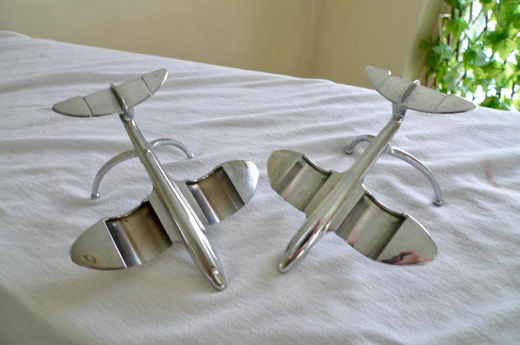 Vintage Art Deco Spitfire Vliegtuigmodellen, Ophalen of Verzenden, Overige typen, Overige onderwerpen