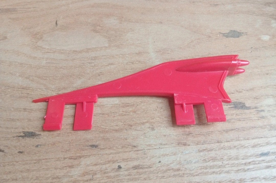 Vintage ghostbusters ecto 1 80s LEFT part, Ophalen of Verzenden, Gebruikt
