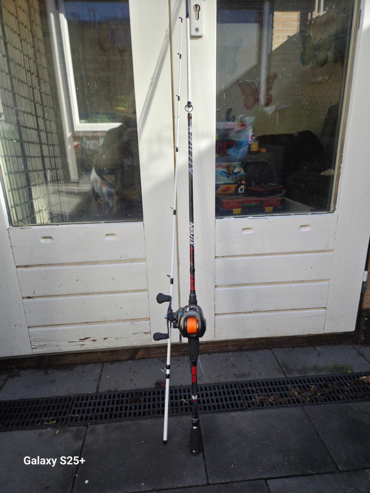 ultimate bait/jerk cast hengel met reel en kunstaas, Watersport en Boten, Ophalen of Verzenden, Zo goed als nieuw, Werphengel