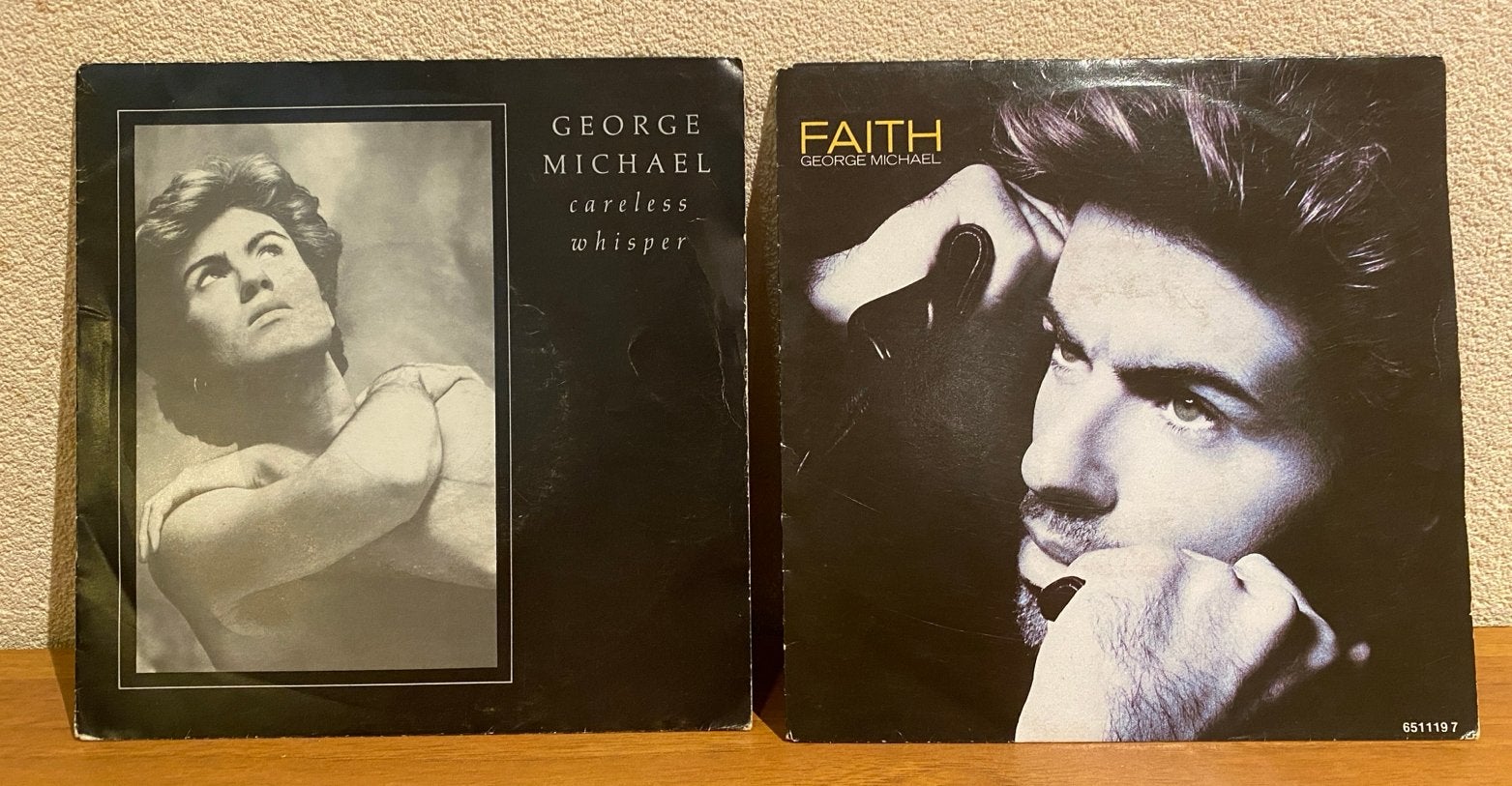 George Michael Vinyl Singles: Careless Whisper & Faith, Cd's en Dvd's, Vinyl Singles, Gebruikt, 7 inch, Ophalen of Verzenden, Pop