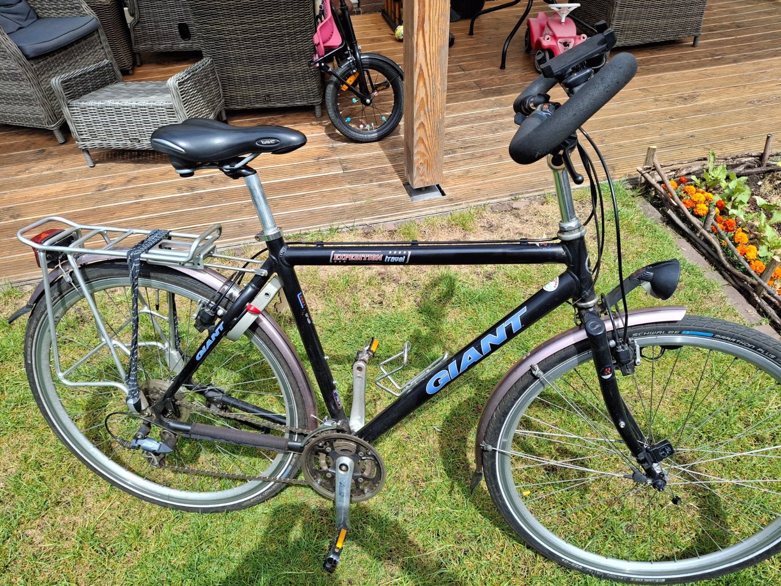 Fiets Giant, Ophalen, Gebruikt, Velgrem, Versnellingen