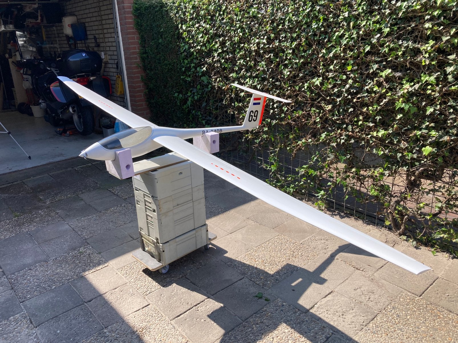 Zeer mooie asw 27 composiet zwever, Ophalen, Zo goed als nieuw