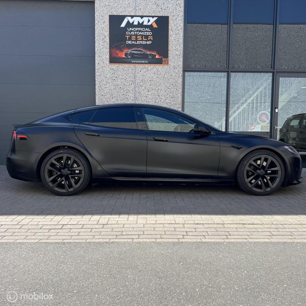 Model S Plaid 2.1s/100 SATIN BLACK IAP CUSTOM STEERING WHEEL, Automaat, 2165 kg, Model S, 600 km