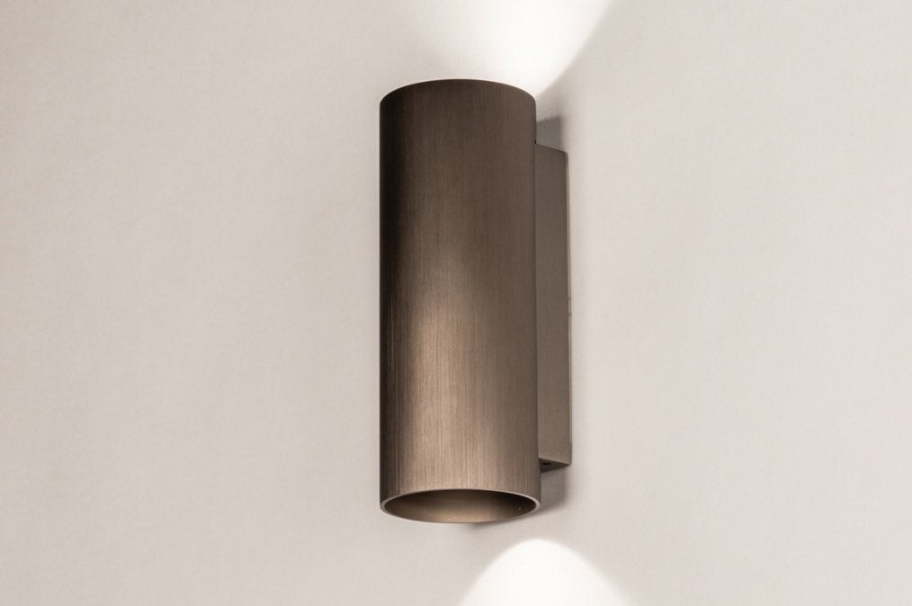 IP65 wandlamp koffiekleur taupe beige tuin bed badkamer lamp, Ophalen of Verzenden, Nieuw