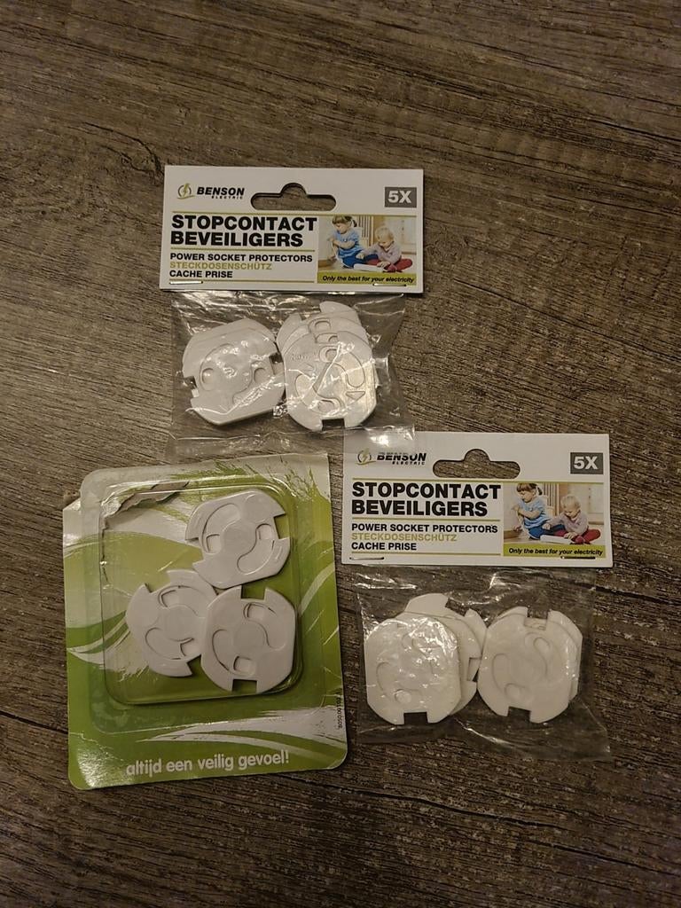 Stopcontact beveiligers - set van 13 stuks, Kinderen en Baby's, Ophalen of Verzenden, Nieuw