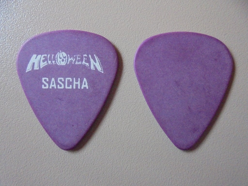 HELLOWEEN plectrum, Ophalen of Verzenden, Foto of Kaart