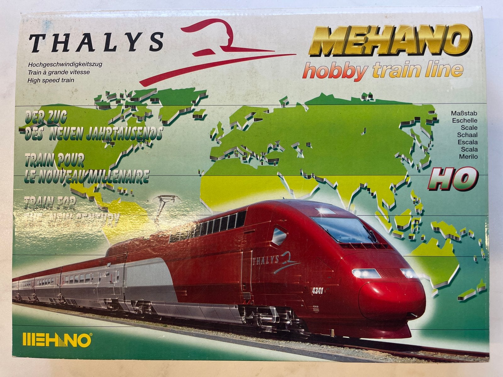 *** NIEUW *** MEHANO 673 *** THALYS *** 4-DELIG ***, Overige merken, Treinset, Gelijkstroom, Nieuw