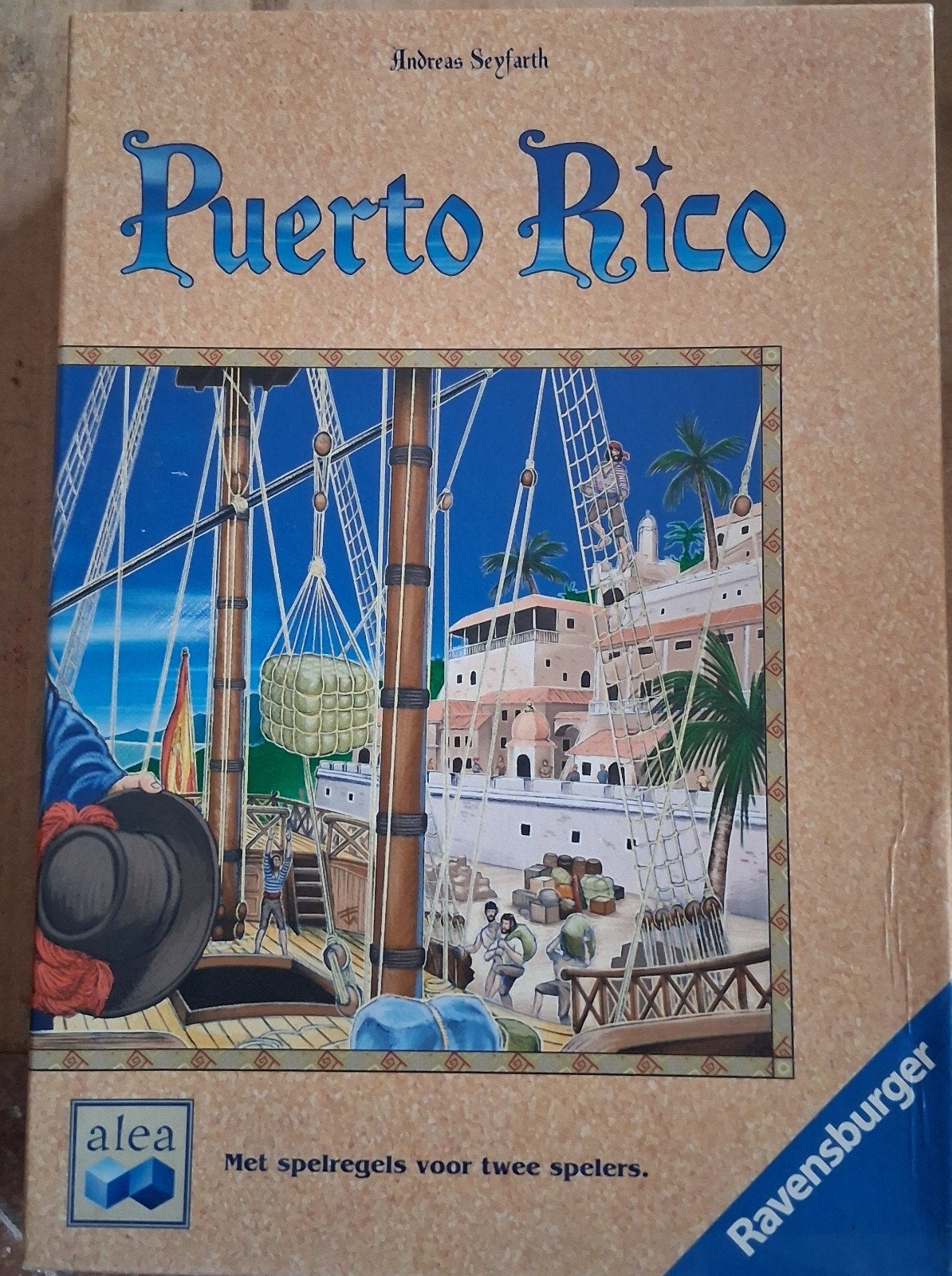 Puerto Rico Bordspel - Strategisch Kolonisten Spel, Drie of vier spelers, Ophalen of Verzenden, Zo goed als nieuw, Alea / Ravensburger