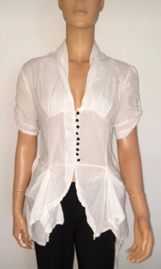 Blouse, Maat 38/40 (M), Wit, Ophalen of Verzenden, Onbekend