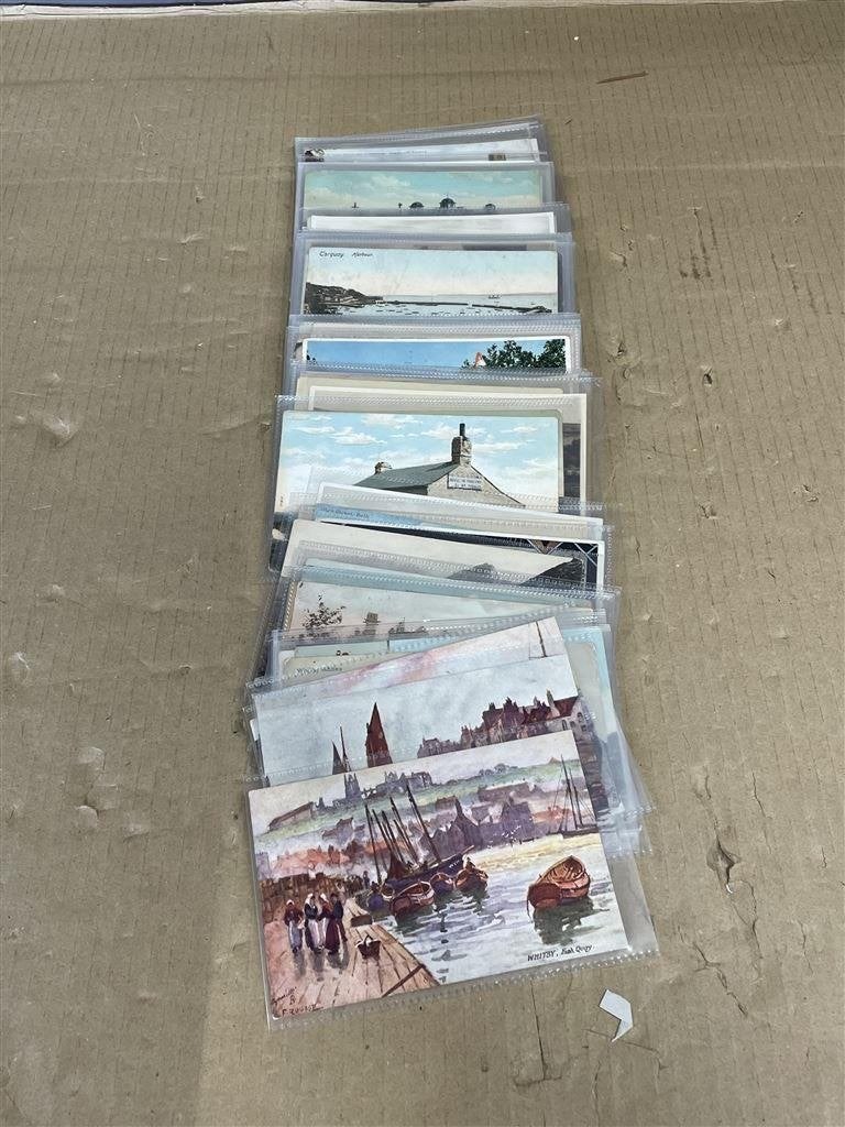 EARLY G.B. POST kaarten VG/MINT alle los in plastic sleeves, Ophalen of Verzenden, Voor 1920, Ongelopen, Frankrijk