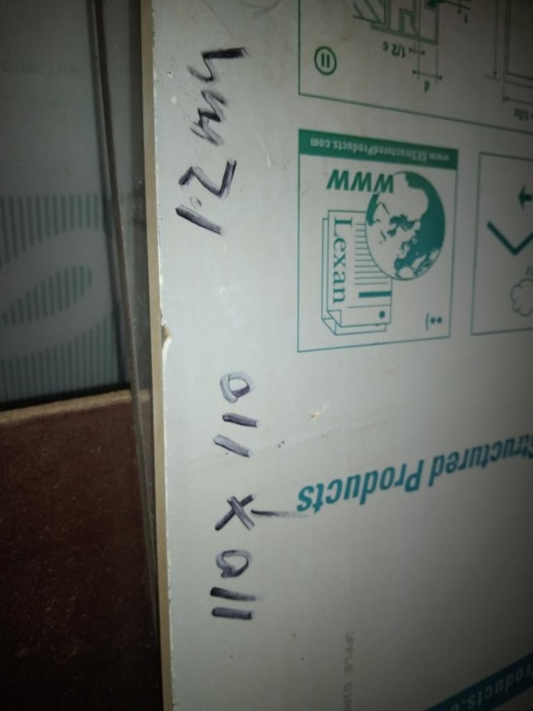 Lexan 4x  10mm dik, Overige materialen, Nieuw, Minder dan 5 m², Ophalen