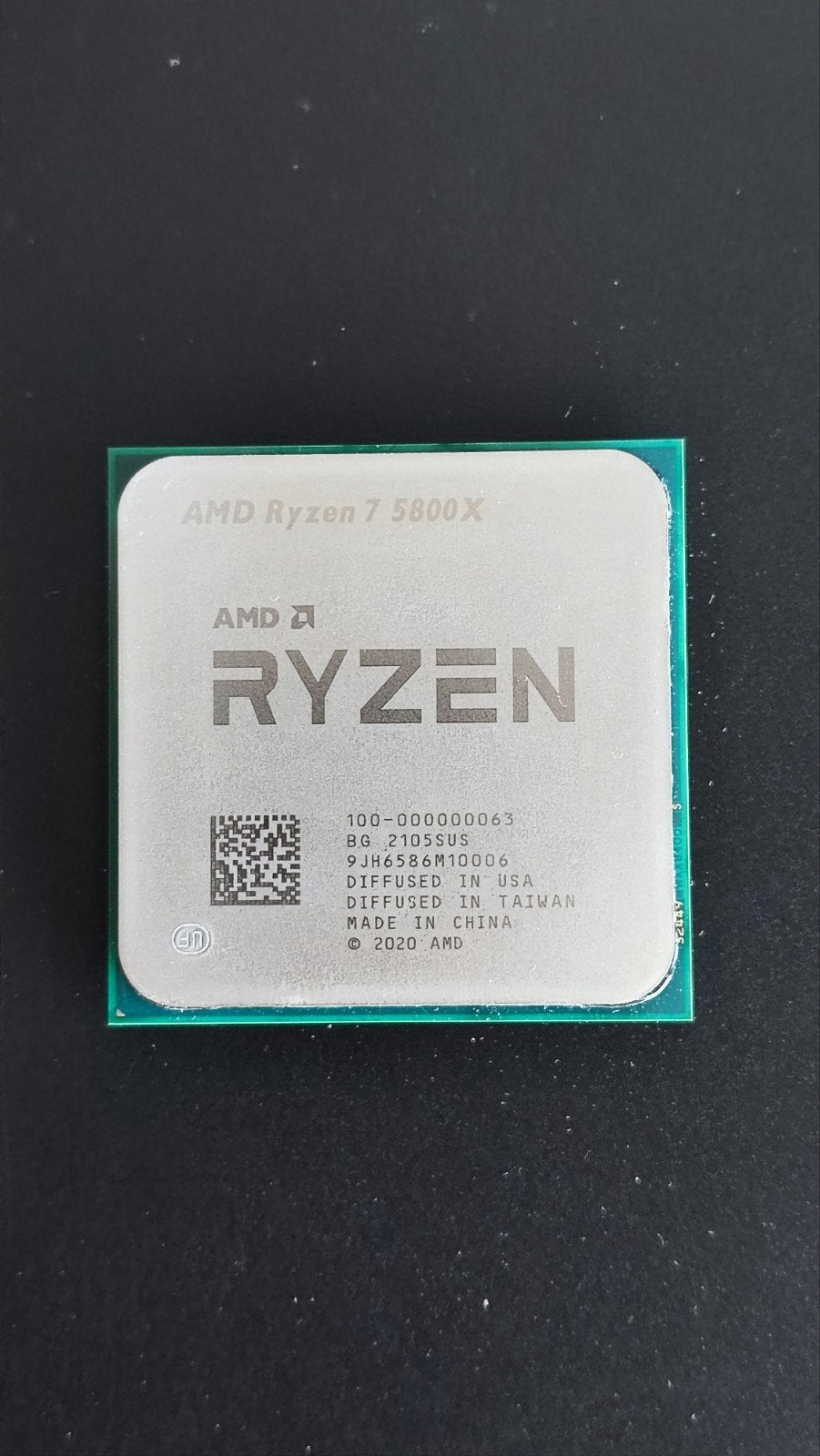 AMD Ryzen 7 5800X. 8 core/ 16 threads. Socket AM4., 8-core, Ophalen of Verzenden, Zo goed als nieuw, AMD Ryzen 7